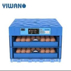 Yiwan 128 eggs incubator machine fully automatic dual power