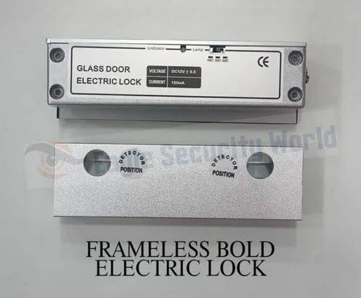 Executive office Wireless Remote Control Glass to Glass Door lock 0