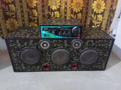 Havey Duty Amplifier + 2 LG Japani Speakers + 1 LG Boofer