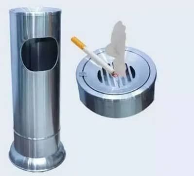 SS ashtray dustbin non magnet