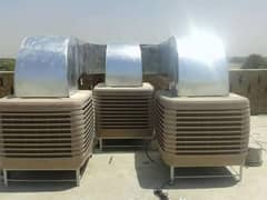evaporative cooling system and ducting 0