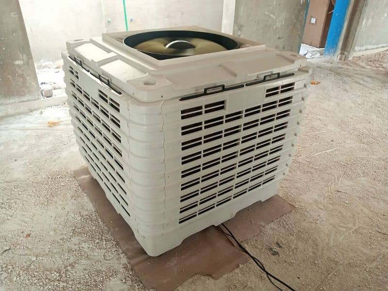 evaporative cooling system and ducting 1