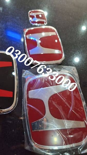 Honda civic city Red logo genuine available 0