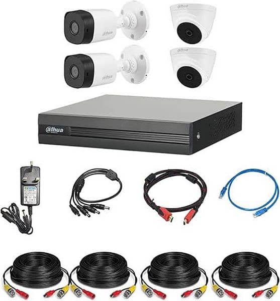 2MP Full HD CCTV Security Cameras With Installation Complete Setup 3