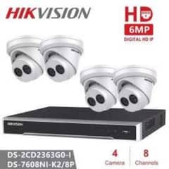 Hikvision, Dahua Cctv Camera Setup Installation. Nightvision