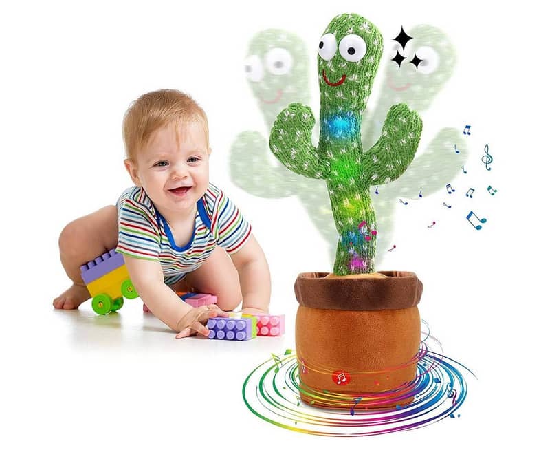 Rechargeable Dancing Cactus Toy 0