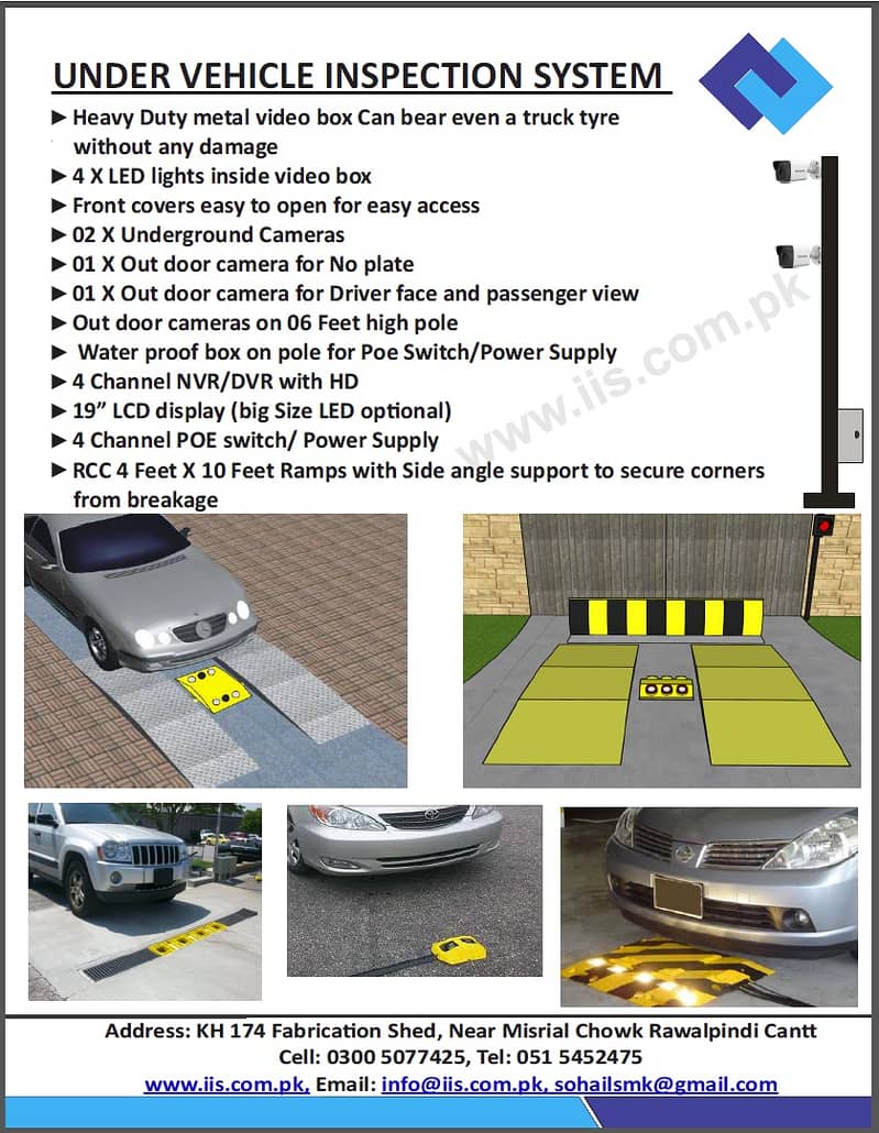 Tyre killers Road Blockers, Barrier, Fire Doors in Pakistan 9