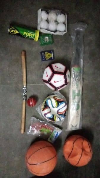 sports items ,play cards, foot ball, basketball for sale 1