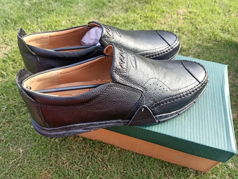 Shoes For Men - CLARKS Genuine Leather Medicated Loafers 1
