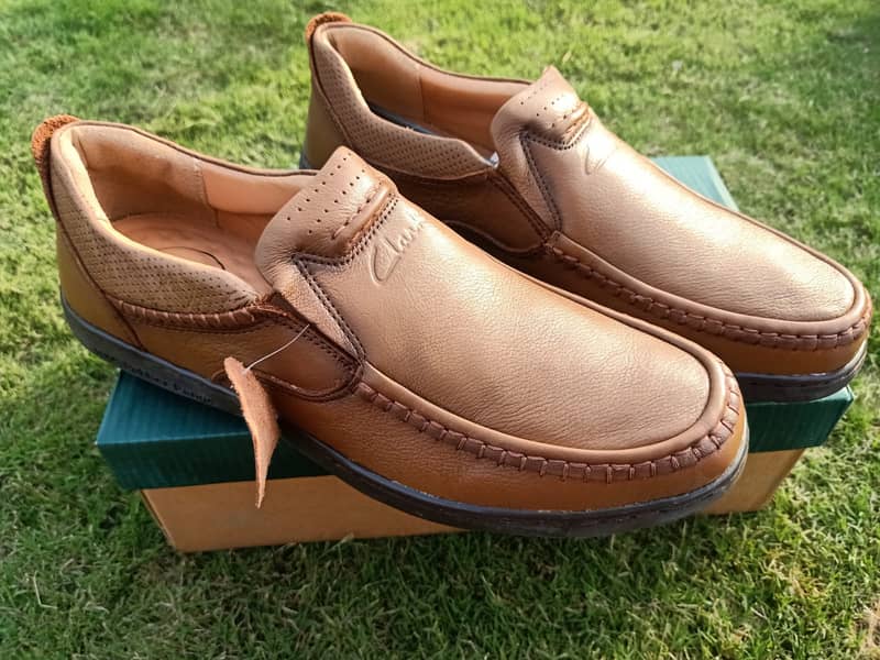 Shoes For Men - CLARKS Genuine Leather Medicated Loafers 12