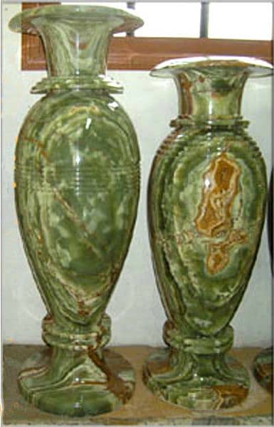 Exquisite Home Decor Marble Vases Handcrafted Natural Stone Onyx