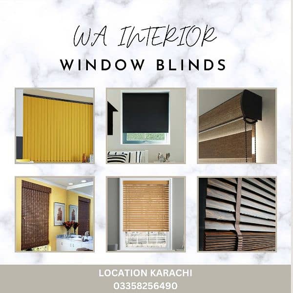 Window blinds for offices and homes windows 0