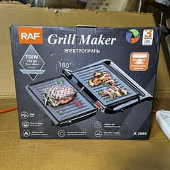 RAF ORIGINAL PANINI GRILL MAKER GRILL SANDWICH BURGER STEAKS VEGGIES