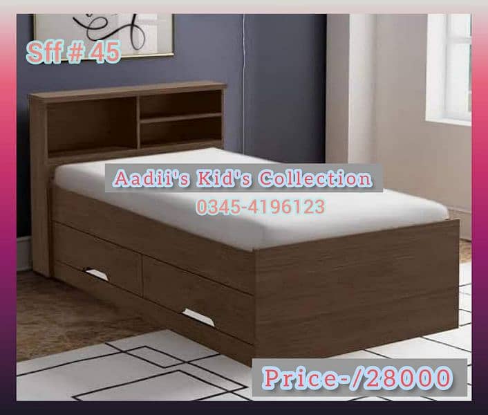 Space Saving Double Kids Bed 5