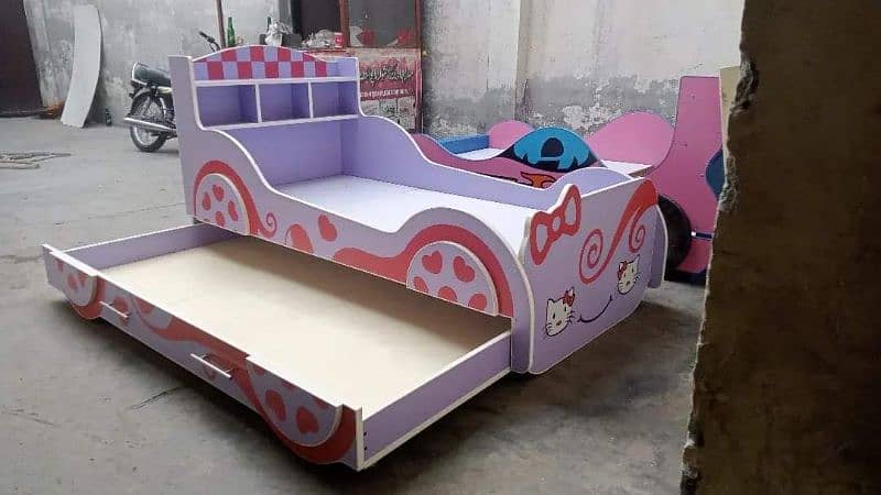 Space Saving Double Kids Bed 15