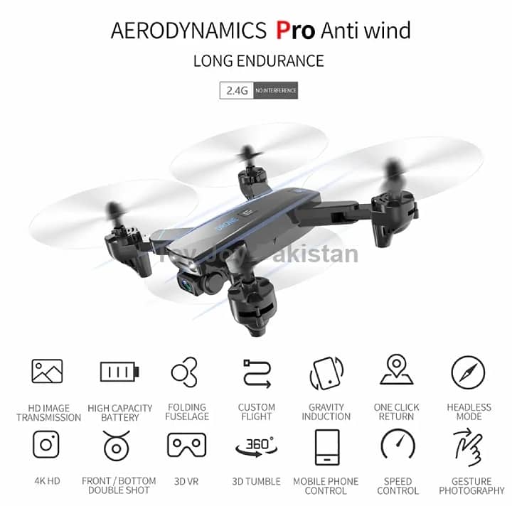 Camera HD Folding Drone Aircraft S173wf 2.4G Wifi and All Sensors 1