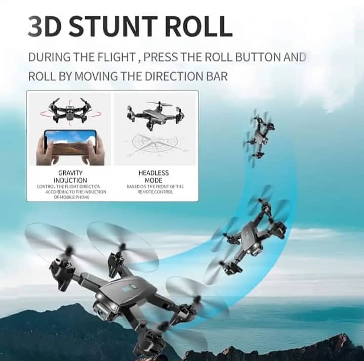 Camera HD Folding Drone Aircraft S173wf 2.4G Wifi and All Sensors 4