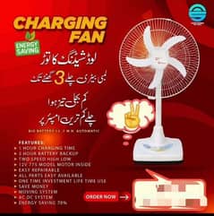 Ac Dc Charging Fan/ Rechargeable fan/ Solar Fan