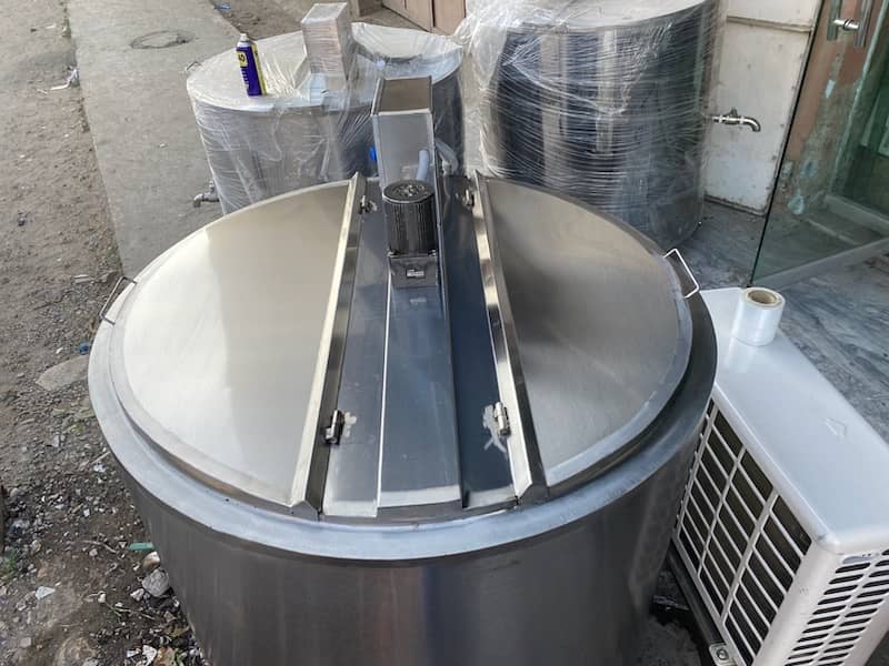 Milk chiller & milk boiler any cooling equipment 4