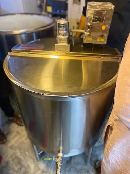 Milk chiller & milk boiler any cooling equipment 12