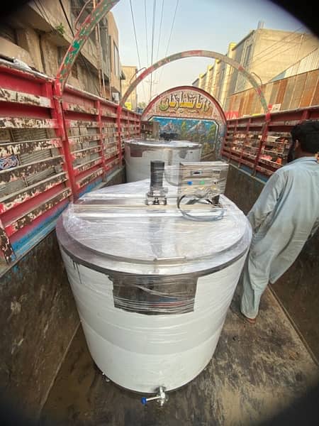 Milk chiller & milk boiler & khoya machine 5