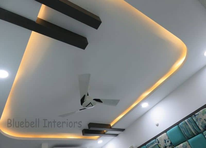pop ceiling and gypsum partition and  ceiling 6