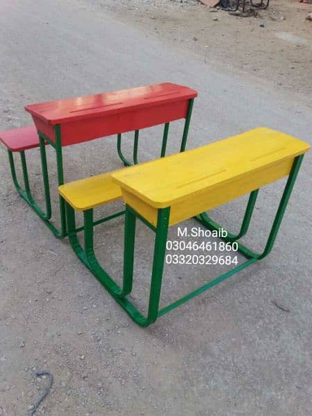 School furniture. desk, chair, table, etc. 13