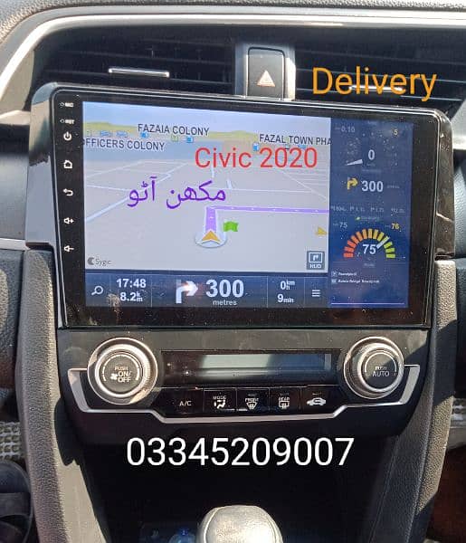 Honda civic 96 99 Android panel (FREE DELIVERY All PAKISTAN) 8