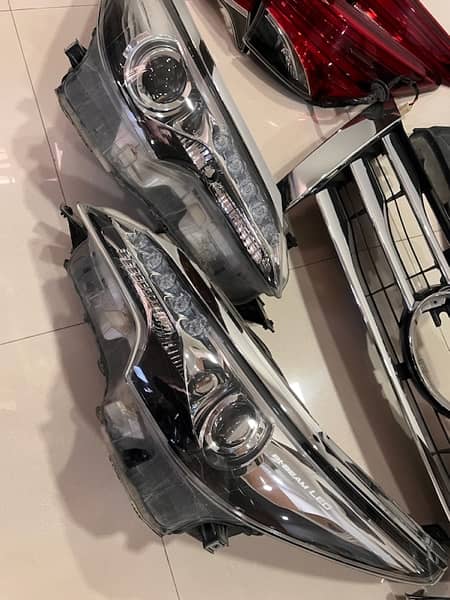 Toyota Fortuners Lights 2016-2021 Pre facelift parts 1