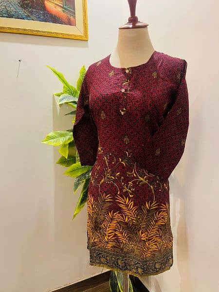 New Collection Stitched Dresses|Ready To Wear Casual Dress 1