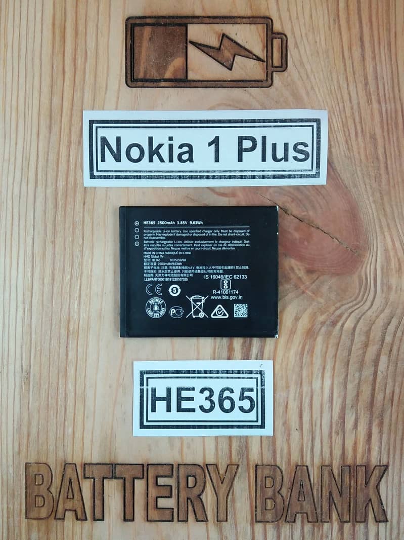 Nokia 1 Plus Battery Replacement Good Price Model HE365 0