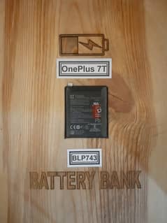 1+7T 1+ 7T OnePlus One Plus 7T OnePlus7T One Plus7T BLP743 Battery