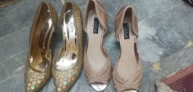 Heels  sandles new imported from saudia arabia,, 39(9) size ,,