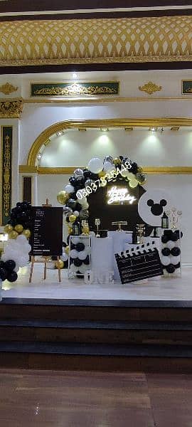birthday decor, balloons decoration, anniversary decor,bridal shower, 9