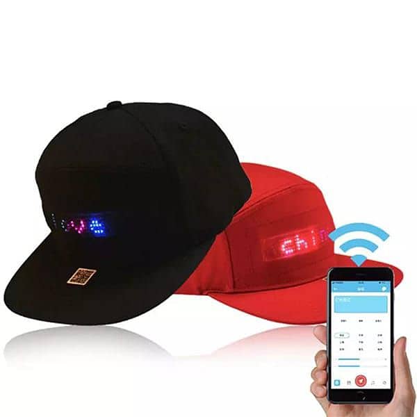 LED Light Display Bluetooth Cap/ Hat 6