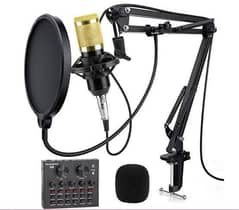 Studio Home recording Mic set, youtube singing voice over microphone