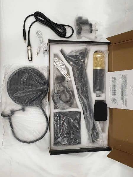 Studio Home recording Mic set, youtube singing voice over microphone 1