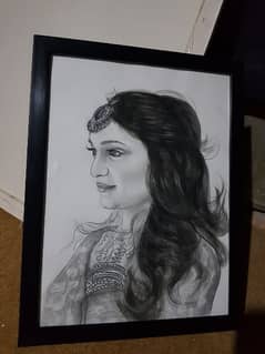 handmade pencil Sketch on request call only