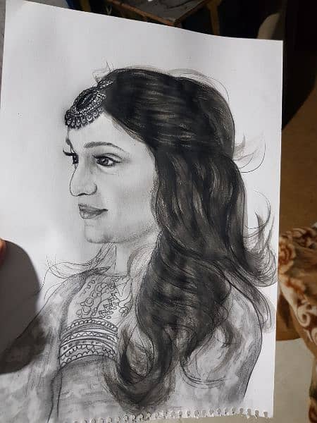 handmade pencil Sketch on request call only 1