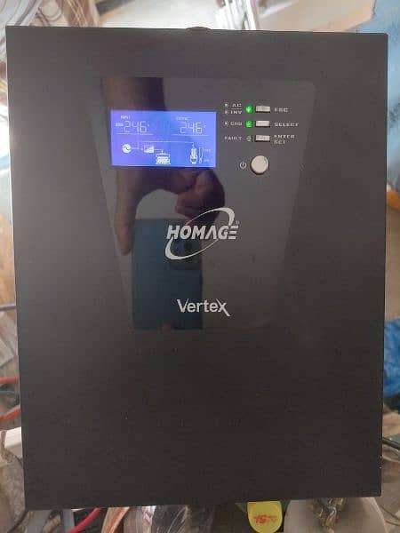 HOMAGE UPS HVS 2414 HVS INVERTER NEW CONDITION FOR SALE. 2