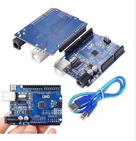 Arduino Uno R3 SMD Board Kit with USB Cable 2