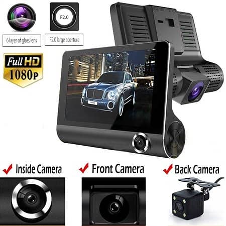 Portable car Air compressor High quality car dvr back camer lcd holder 2