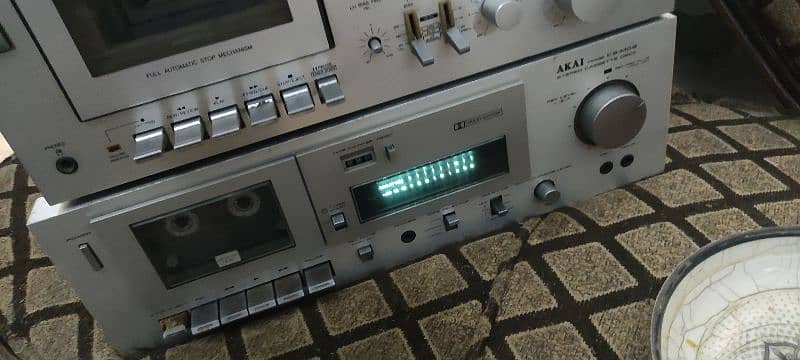akai speakers best sound quality rs 12k tape pree  & spool . 8