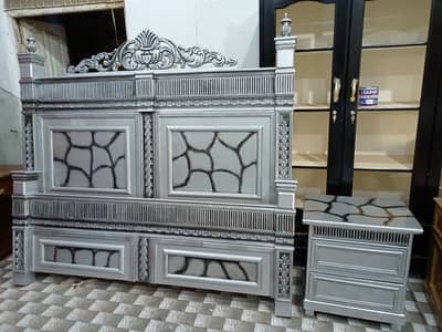 bed dressing and side tables