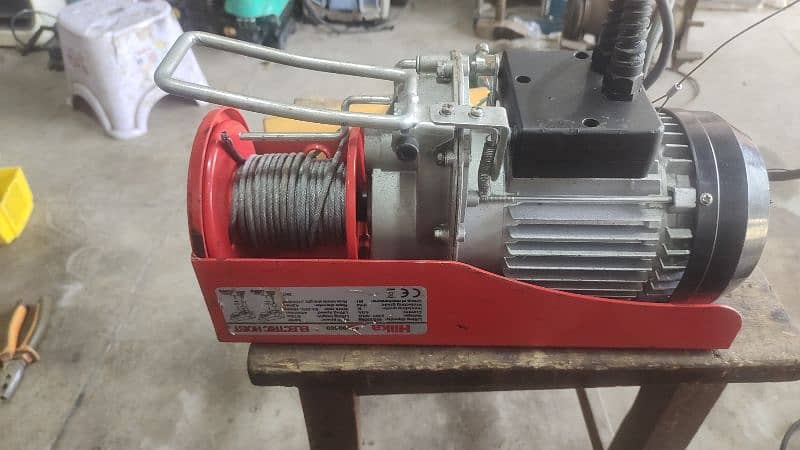 electric winch 16