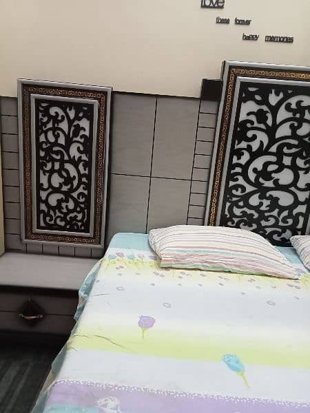 king size bed,side tables,dressing table for sale,03315222103 1