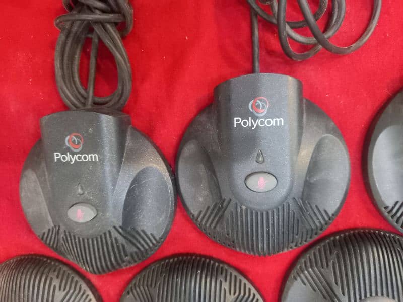 Polycom extenable Addtional mic for sound ststion 3