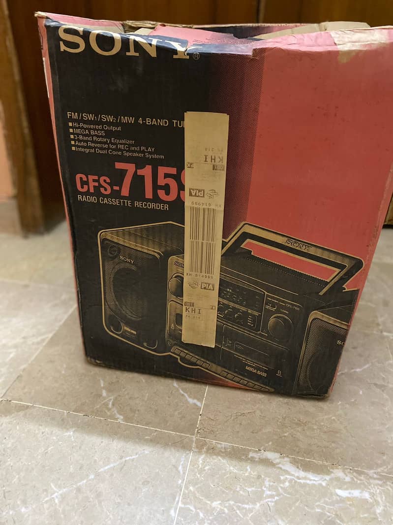 SONY Radio Cassette Player 2