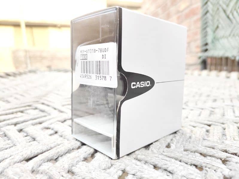 100% Original Casio Stainless Steel Watch Black for Men/Women/Kids 5