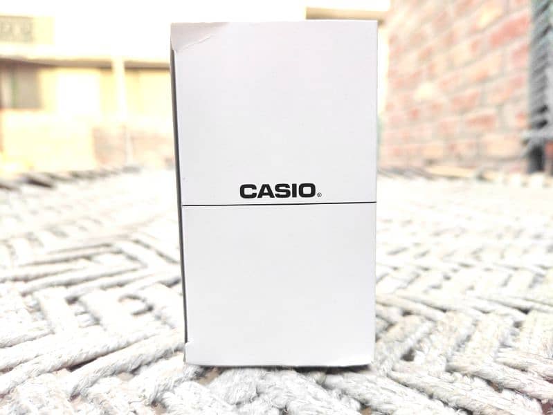 100% Original Casio Stainless Steel Watch Black for Men/Women/Kids 6